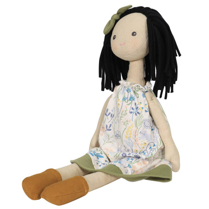 Personalized Doll with Black Hair