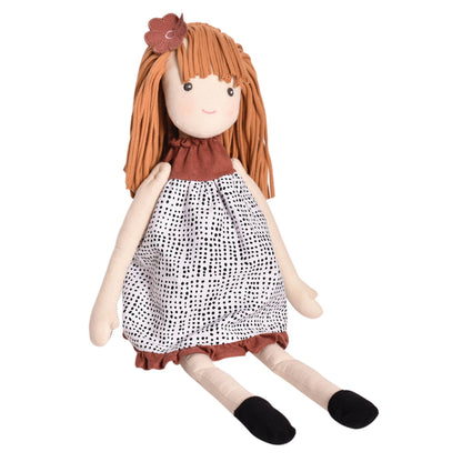 Personalized Doll with Red Hair