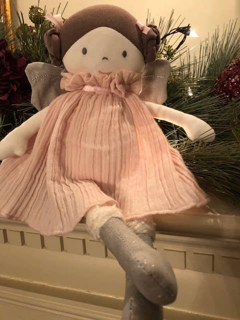 Organic Personalized Fairy Doll with Wings