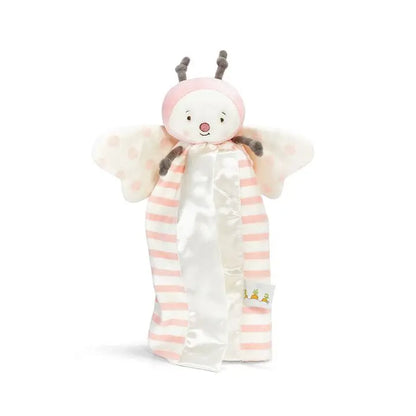 Personalized Butterfly Lovey - Pink Stripes