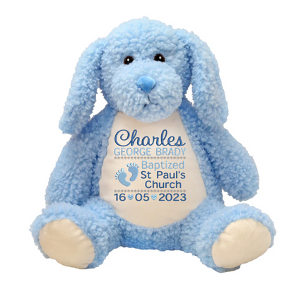 Personalized Baptism Stuffed Animal - FST102-1