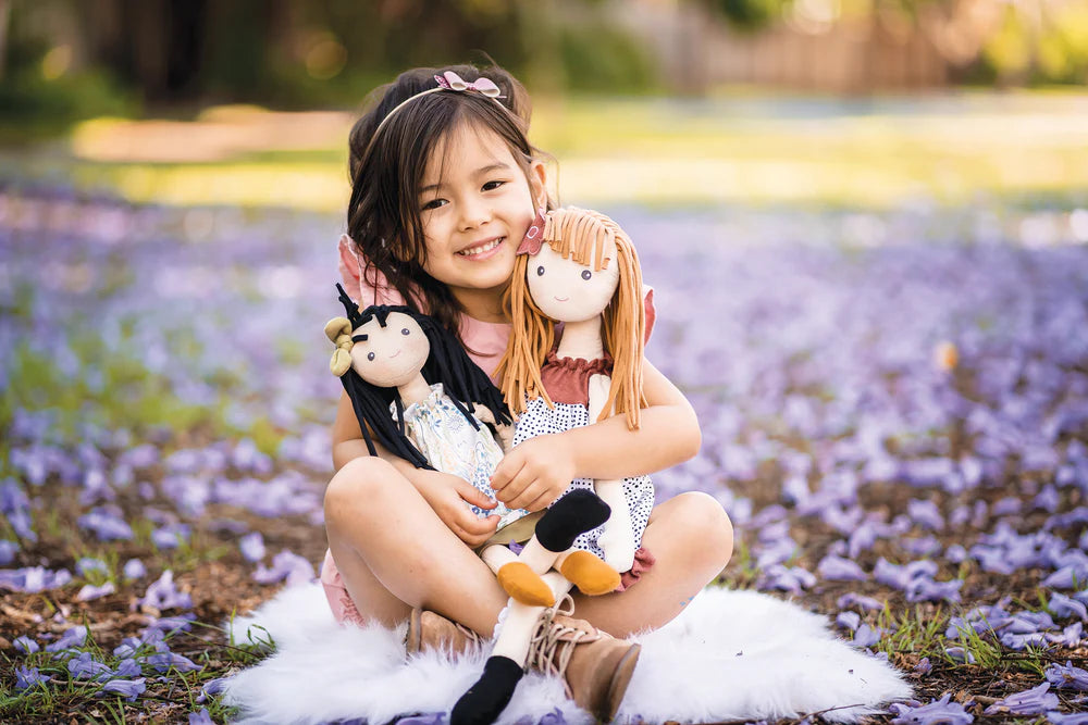 Personalized Doll with Red Hair